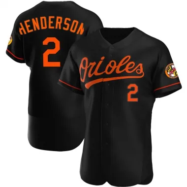 Gunnar Henderson #2 Baseball Jersey 2023 Season Print Orange Color S-5XL